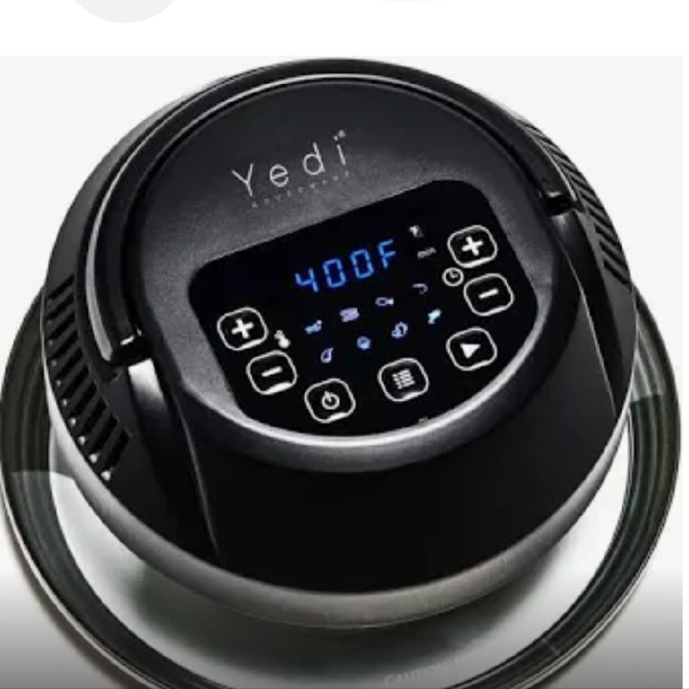 NEW Yedi Black Air Fryer Lid